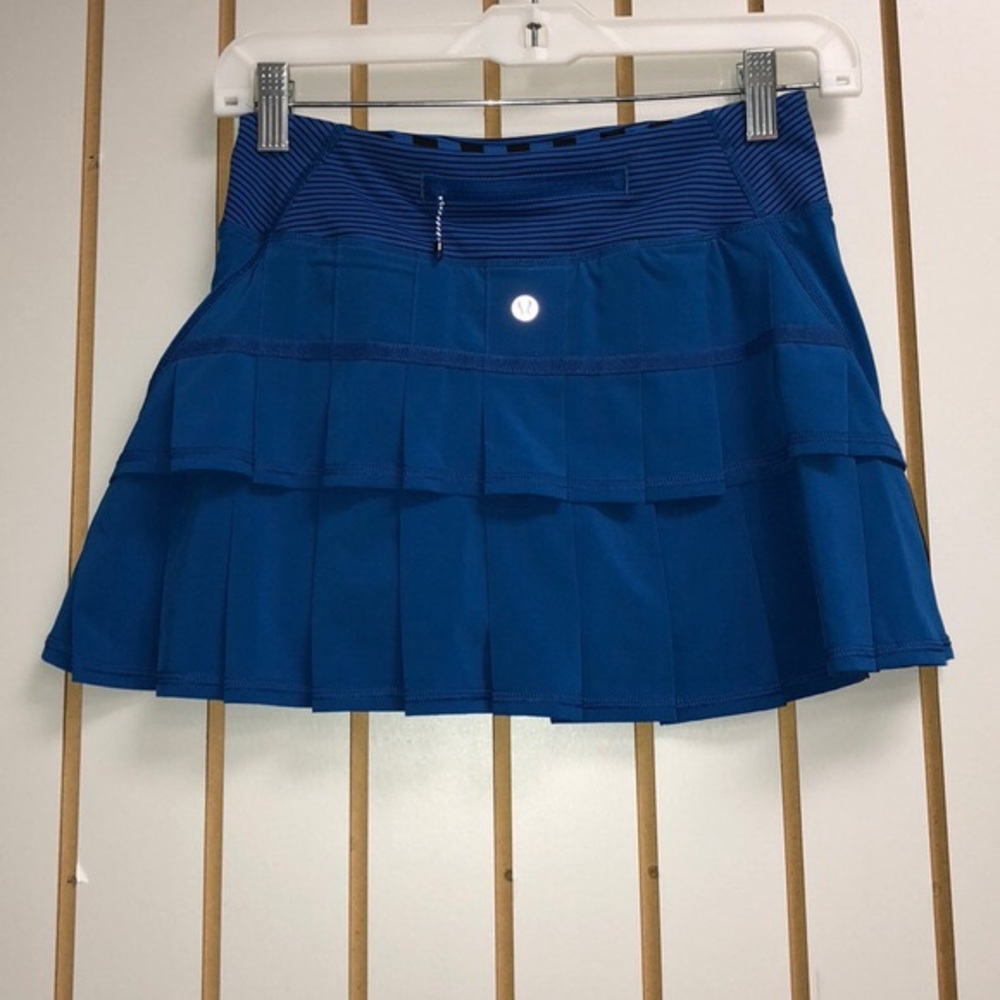 Blue Lululemon skort size 4